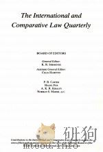 THE INTERNATIONAL AND COMPARATIVE LAW QUARTERLY VOLUME 32   1983  PDF电子版封面     