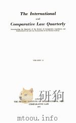 THE INTERNATIONAL AND COMPARATIVE LAW QUARTERLY VOLUME 24   1975  PDF电子版封面     