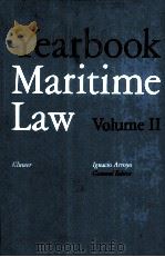 YEARBOOK MARITIME LAW VOLUME II 1985-1986（1988 PDF版）