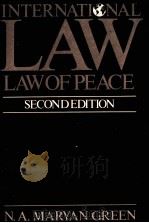 INTERNATIONAL LAW  LAW OF PEACE  SECOND EDITION   1982  PDF电子版封面  0712109560   