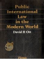 PUBLIC INTERNATIONAL LAW IN THE MODERN WORLD   1987  PDF电子版封面  0273028154   