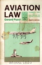 AVIATION LAW   1981  PDF电子版封面  0840325355   