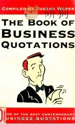 THE BOOK OF BUSINESS QUOTATIONS（1991 PDF版）