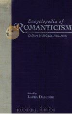 ENCYCOLPEDIA OF ROMANTICISM CULTURE IN BRITAIN 1780S-1830S   1992  PDF电子版封面    LAURA DABUNDO 