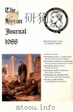 THE BYRON JOURNAL 1988（1988 PDF版）