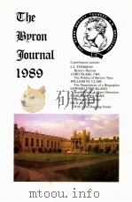 THE BYRON JOURNAL 1989   1989  PDF电子版封面    JOHN A.HADJIPATERAS 
