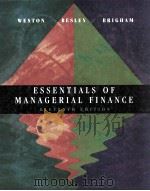 ESSENTIALS OF MANAGERIAL FINANCE ELEVENTH EDITION（1996 PDF版）