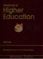 YEARBOOK OF HIGHER EDUCATION 1983-84（1983 PDF版）