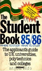 THE STUDENT BOOK 85/86   1985  PDF电子版封面    KLAUS BOEHM NICK WELLINGS 