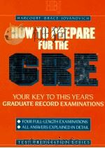 HOW TO PREPARE FOR THE GRADUATE RECORD EXAMINATIONS（1987 PDF版）