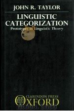 LINGUISTIC CATEGOUIZATION PROTOTYPES IN LINGUISTIC THEORY（1989 PDF版）