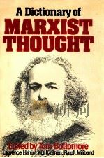 ADICTIONARY OF MARXIST THOUGHT（1983 PDF版）