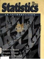 STATISTICS  AN INTRODUCTION  FIFTH EDITION   1998  PDF电子版封面  0534353797   
