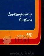 CONTEMPORARY AUTHORS VOLUME 110（1984 PDF版）