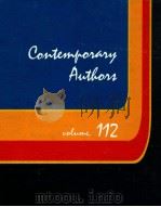 CONTEMPORARY AUTHORS VOLUME 112（1985 PDF版）