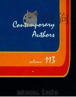 CONTEMPORARY AUTHORS VOLUME 113（1985 PDF版）
