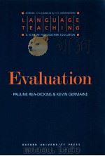 LANGUAGE TEACHING:A SCHEME FOR TEACHER EDUCATION EVALUATION   1992  PDF电子版封面    C N CANDLIN  H G WIDDOWSON 