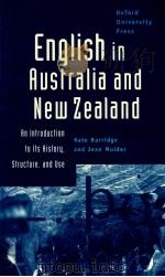 ENGLISH IN AUSTRALIA AND NEW ZEALAND   1998  PDF电子版封面    KATE BURRIDGE  JEAN MULDER 