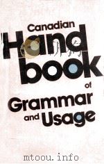 CANADIAN HANDBOOK OF GRAMMAR AND USAGE（1980 PDF版）