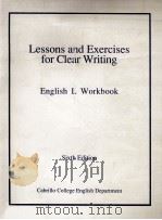 LESSONS AND EXERCISES FOR CLEAR WRITING（1990 PDF版）