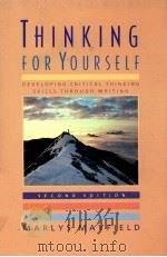 THINKING FOR YOURSELF   1991  PDF电子版封面    MARLYS MAYFIELD 