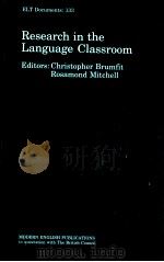 RESEARCH IN THE LANGUAGE CLASSROOM（1990 PDF版）