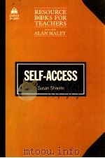 RESOURCE BOOKS FOR TEACHERS SELF ACCESS   1991  PDF电子版封面    SUSAN SHEERIN 