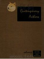 CONTEMPORARY AUTHORS VOLUME 41-44   1979  PDF电子版封面    ANN EVORY 