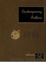 CONTEMPORARY AUTHORS VOLUME 21-24   1977  PDF电子版封面    CHRISTINE NASSO 