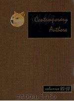 CONTEMPORARY AUTHORS VOLUME 85-88   1980  PDF电子版封面    FRANCES CAROL LOCHER 