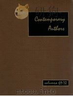 CONTEMPORARY AUTHORS VOLUME 69-72（1978 PDF版）