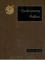 CONTEMPORARY AUTHORS VOLUME 65-68   1977  PDF电子版封面    JANE A.BOWDEN 