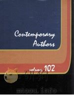 CONTEMPORARY AUTHORS VOLUME 102   1981  PDF电子版封面    FRANCES C.LOCHER 