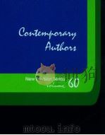 CONTEMPORARY AUTHORS VOLUME 60   1998  PDF电子版封面    DANIEL JONES JOHN D.JORGENSON 