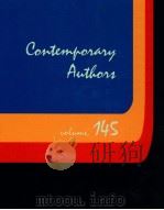 CONTEMPORARY AUTHORS VOLUME 145   1995  PDF电子版封面    KATHLEEN J.EDGAR 