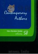 CONTEMPORARY AUTHORS NEW REVISION SERIES VOLUME 58（1997 PDF版）