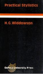 PRACTICAL STYLISTICS:AN APPROACH TO POETRY   1992  PDF电子版封面    H.G.WIDDOWSON 