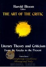 THE ART OF THE CRITIC VOLUME 11   1990  PDF电子版封面    HAROLD BLOOM 