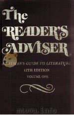 THE READER'S ADVISER VOLUME 1   1974  PDF电子版封面    SARAH L.PRAKKEN 