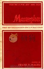 MASTERPLOTS 2010 PLOT STORIES ESSAY REVIEWS FROM THE WORLD'S FINE LITERATURE VOLUME 9（1976 PDF版）