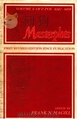 MASTERPLOTS 2010 PLOT STORIES ESSAY REVIEWS FROM THE WORLD'S FINE LITERATURE VOLUME 8（1976 PDF版）