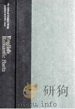 THE CRITICAL COSMOS SERIES ENGLISH ROMANTIC POETS   1986  PDF电子版封面    HAROLD BLOOM 