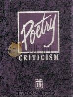 POETRY CRITICISM VOLUME 19（1997 PDF版）