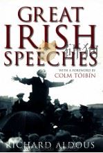 GREAT IRISH SPECHES   1989  PDF电子版封面    RICHARD ALDOUS 