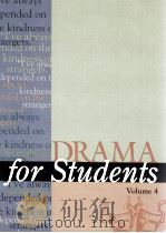 DRAMA FOR STUENTS VOLUME 4   1998  PDF电子版封面    DAVID GALENS 