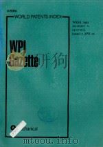 WORLD PATENTS INDEX WPI GAZETTE WEEK 9409   1994  PDF电子版封面     
