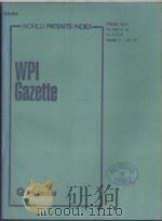 WORLD PATENTS INDEX WPI GAZETTE WEEK 9411   1994  PDF电子版封面     