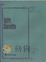 WORLD PATENTS INDEX WPI GAZETTE WEEK 9414   1994  PDF电子版封面     