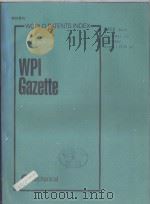 WORLD PATENTS INDEX WPI GAZETTE WEEK 9416   1994  PDF电子版封面     