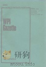 WORLD PATENTS INDEX WPI GAZETTE WEEK 9426   1994  PDF电子版封面     